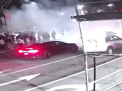 Newton police break up gathering of ‘over 100 cars’ street racing, department says
