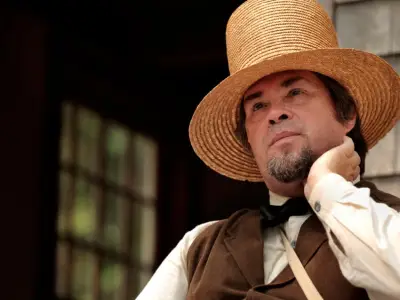 A Thoreau impersonator bids a fond farewell to Walden Pond