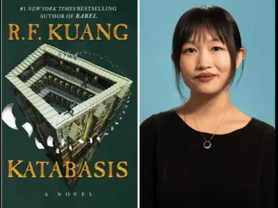 Boston-based author R.F. Kuang draws hundreds of fans to the Wilbur as she launches new fantasy book