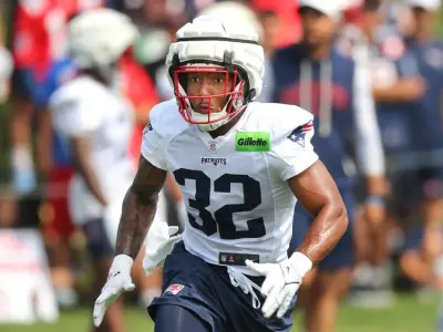 Without getting ahead of ourselves, rookie running back TreVeyon Henderson looks like the game-breaker the Patriots need