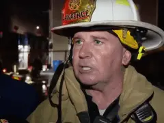 Fire engulfs five buildings in Lawrence, displacing more than 20