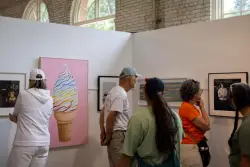 Politics mostly absent from “dizzying” State Fair arts exhibition