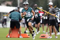 Battle brewing to be Saquon Barkley's backups
