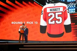 Jack Nesbitt improves the Flyers' center pipeline, but they're still waiting on it