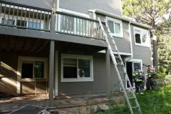 Castle Pines family displaced by Friday morning house fire