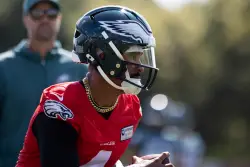Eagles training camp game balls: Jalen Hurts has himself a day