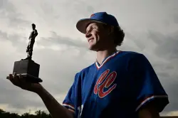 Cherry Creek’s Wyatt Rudden wins inaugural Roy Halladay Award as ace pitcher, community steward, exemplary student